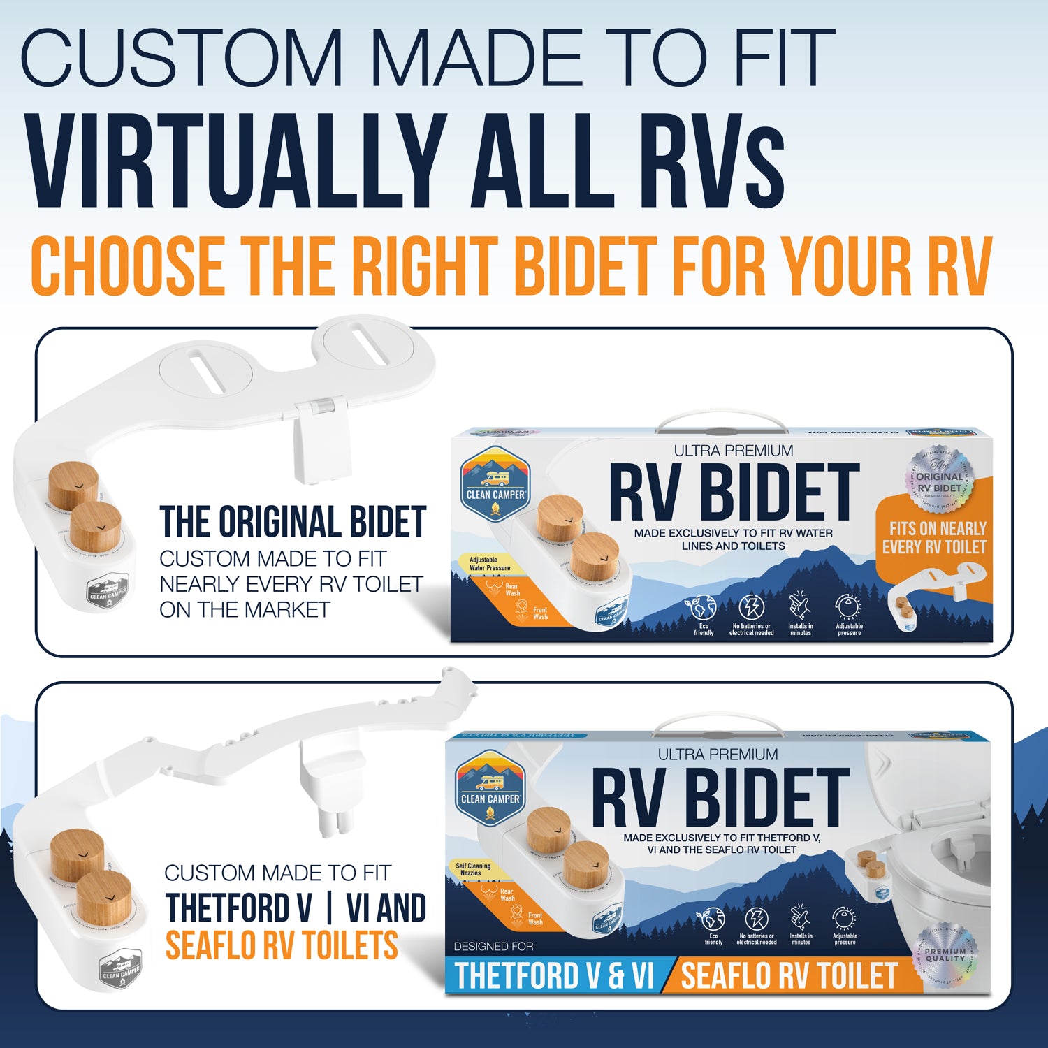 The Original RV Bidet by Clean Camper