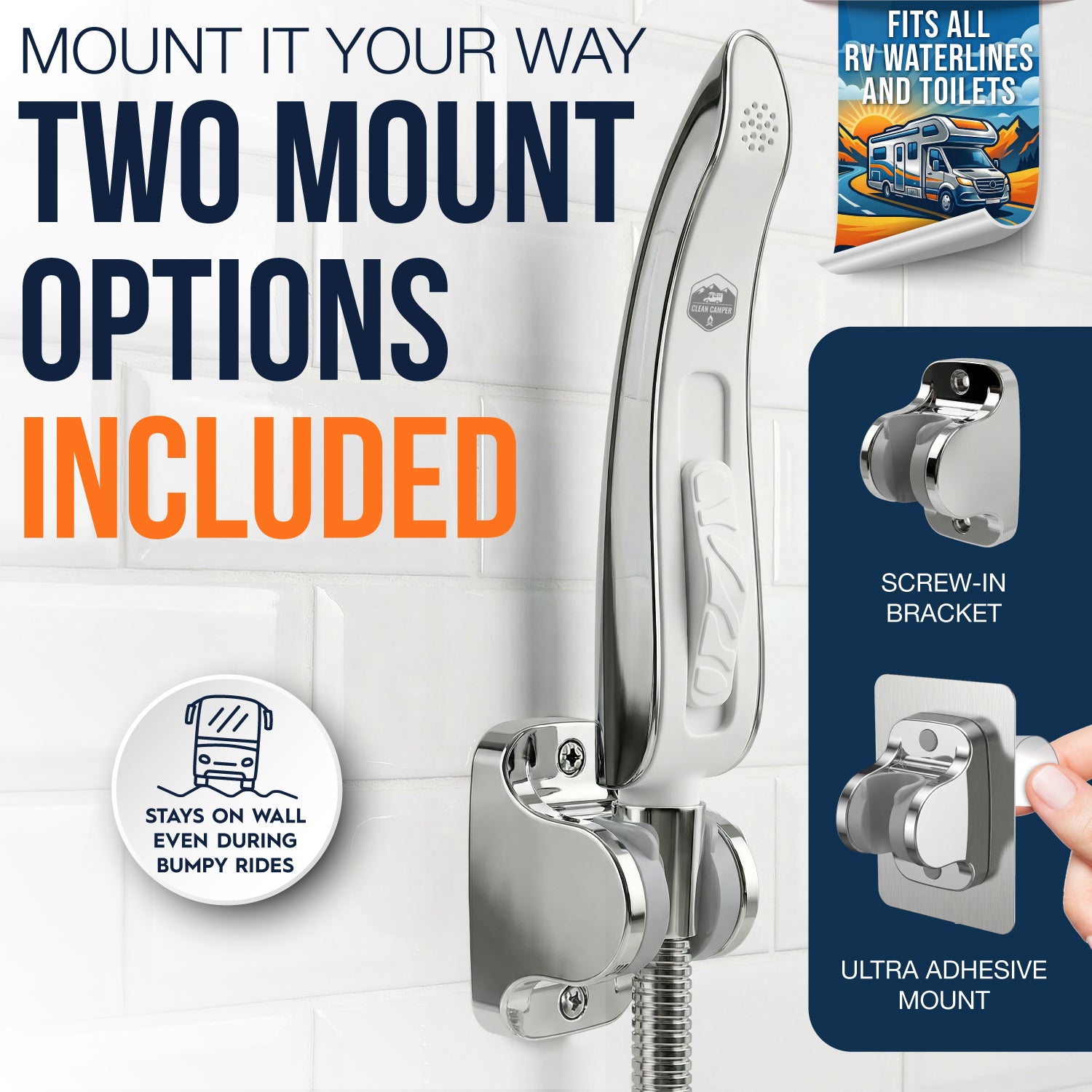 Clean Camper RV Handheld Bidet Sprayer