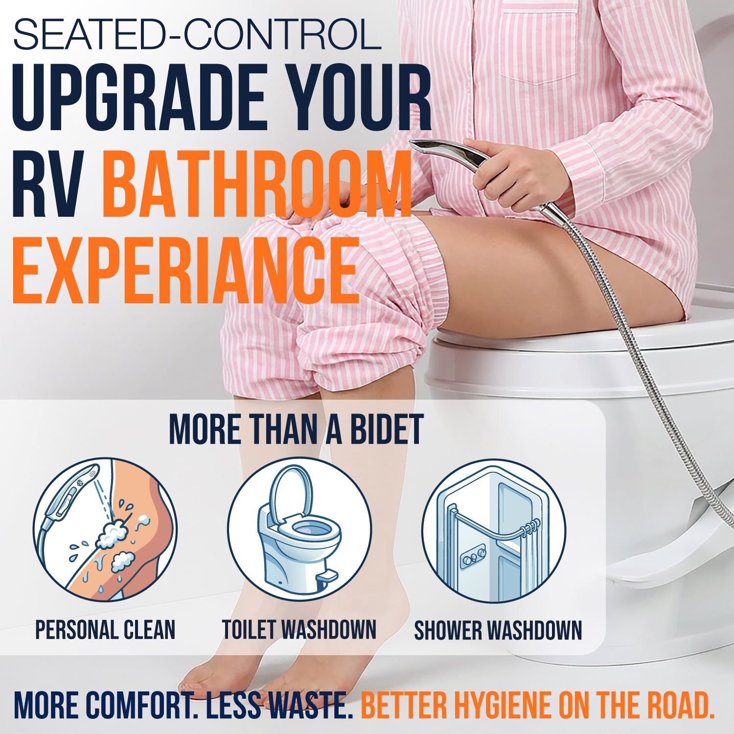 Clean Camper RV Handheld Bidet Sprayer