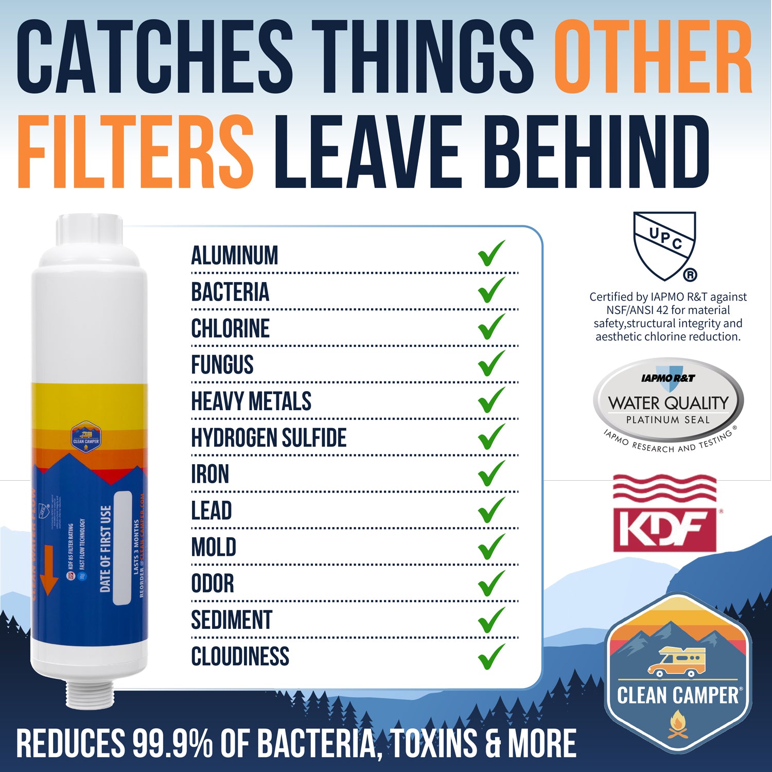 Clean Liquid Master Rv Filter Clean Camper RV Inline Water Filter