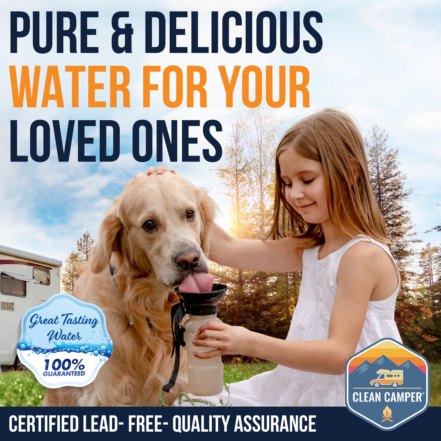 Clean Liquid Master Rv Filter Clean Camper Ultra-Premium RV Inline Water Filter