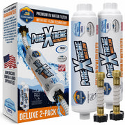 2 Pack- Clean Camper Ultra-Premium KDF85 RV Inline Water Filter