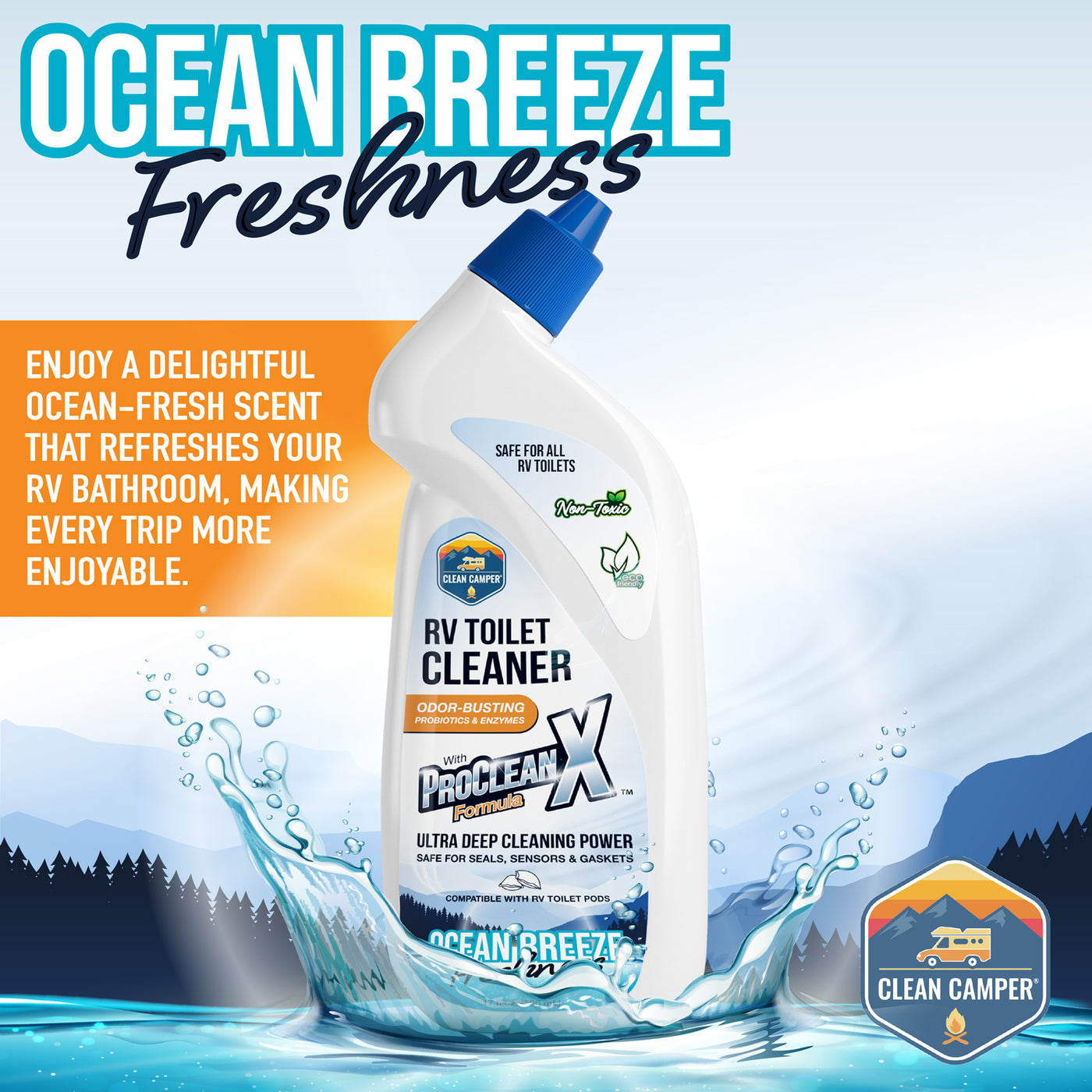 camper clean Clean Camper ProClean RV Toilet Cleaner