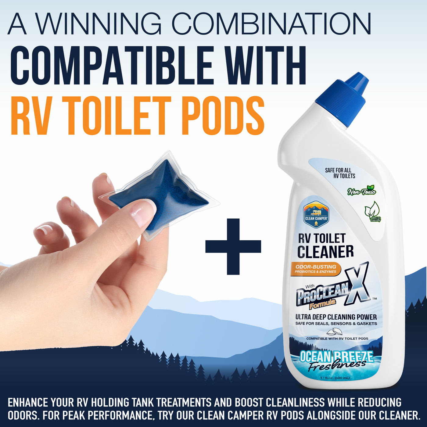 camper clean Clean Camper ProClean RV Toilet Cleaner