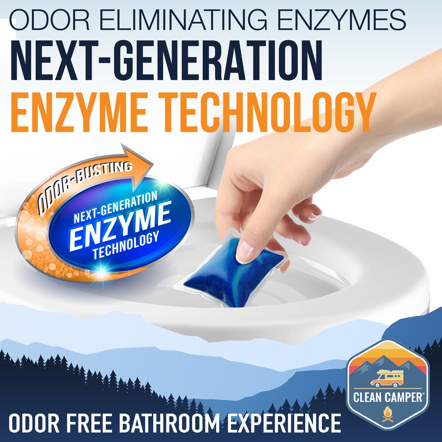 Clean Camper Extreme Strength RV Holding Tank Pods