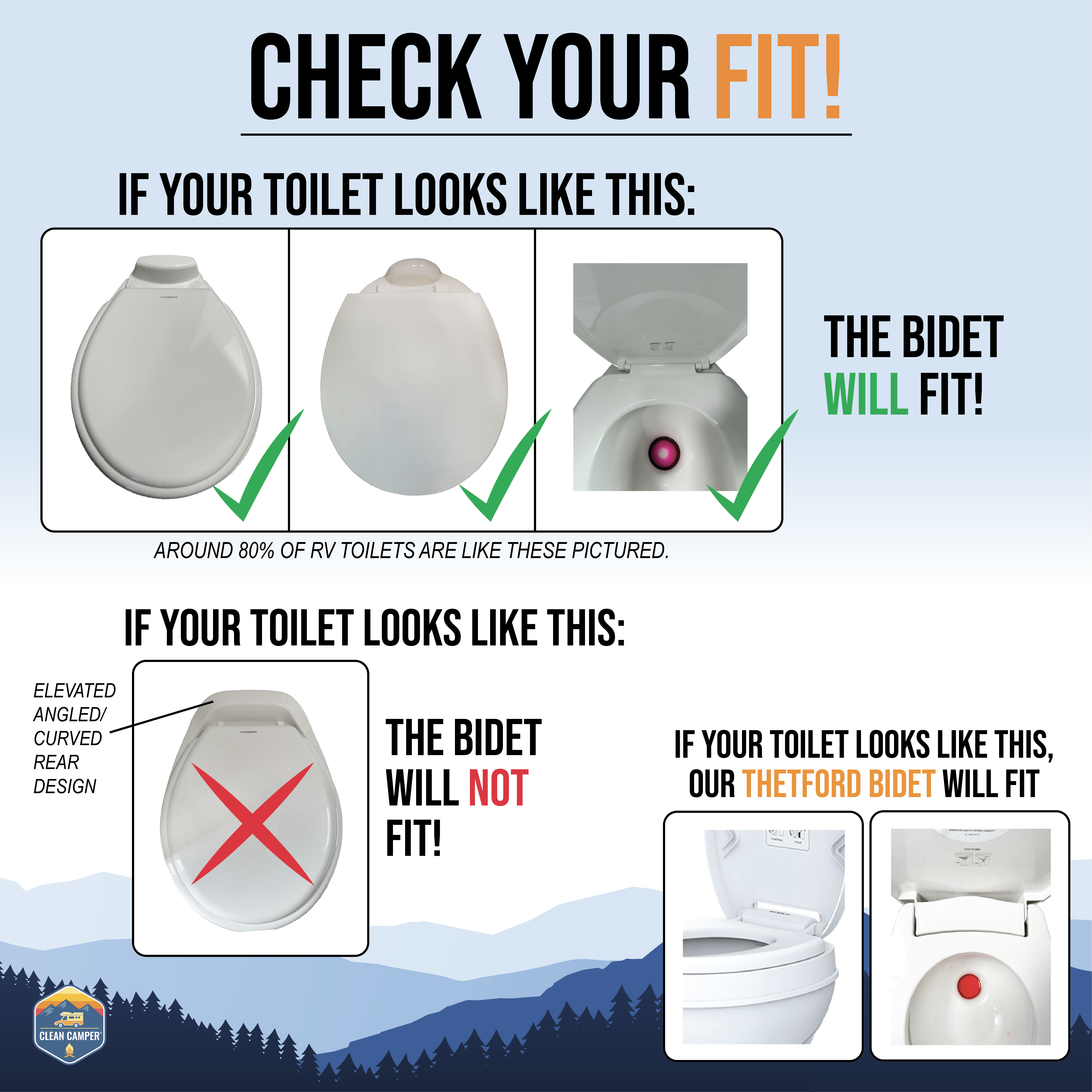 The Original RV Bidet by Clean Camper