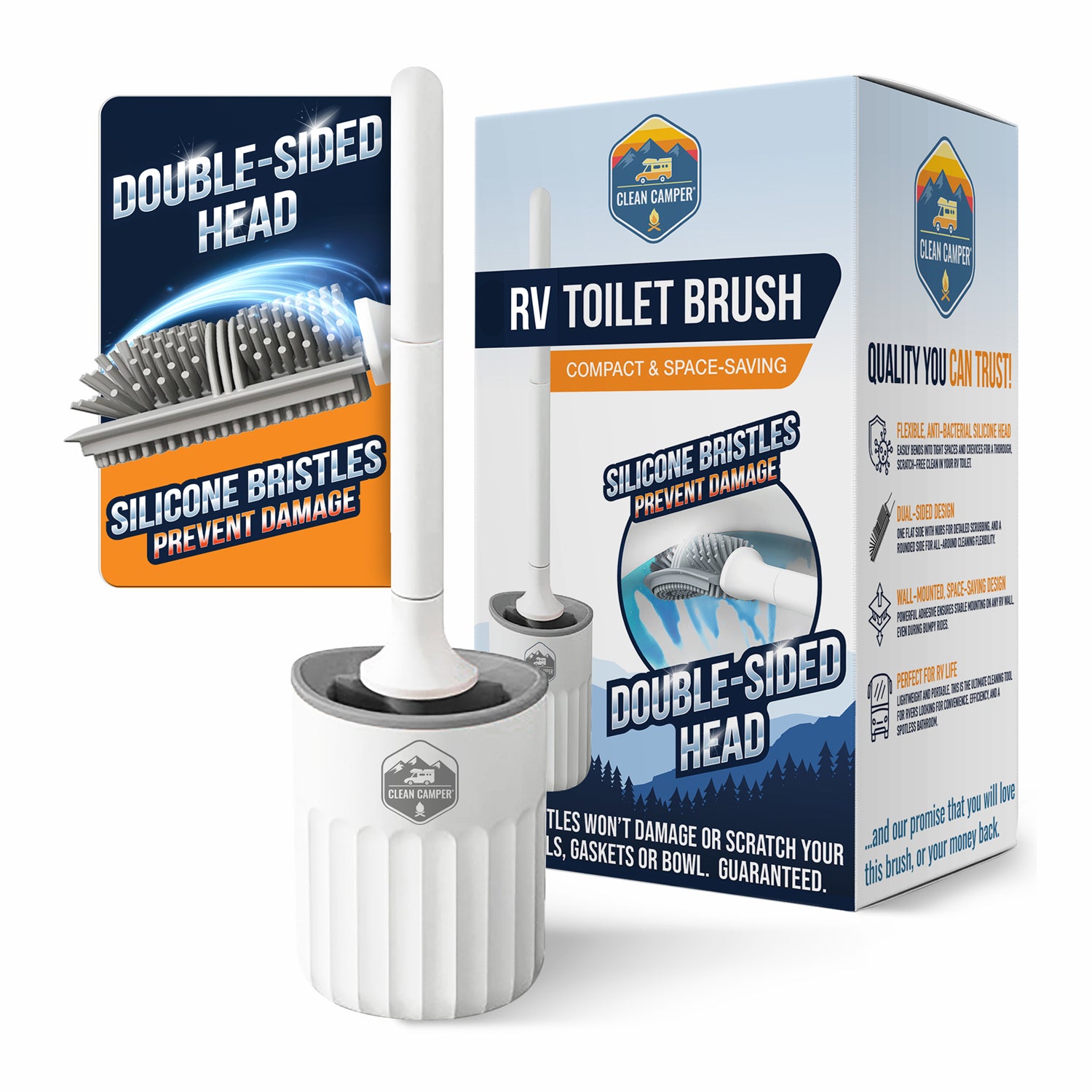 Clean Camper RV Toilet Essentials Bundle