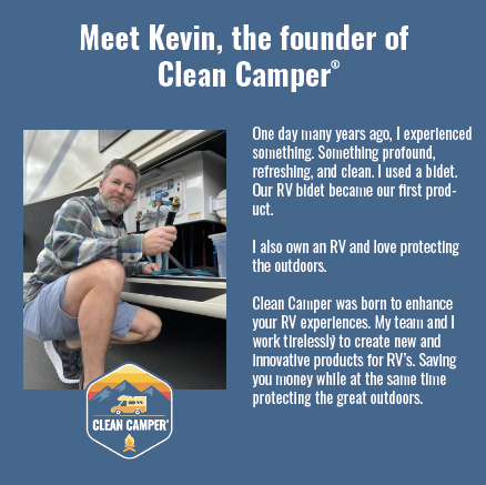 Clean Camper RV Bidet & Holding Tank Pod Bundle