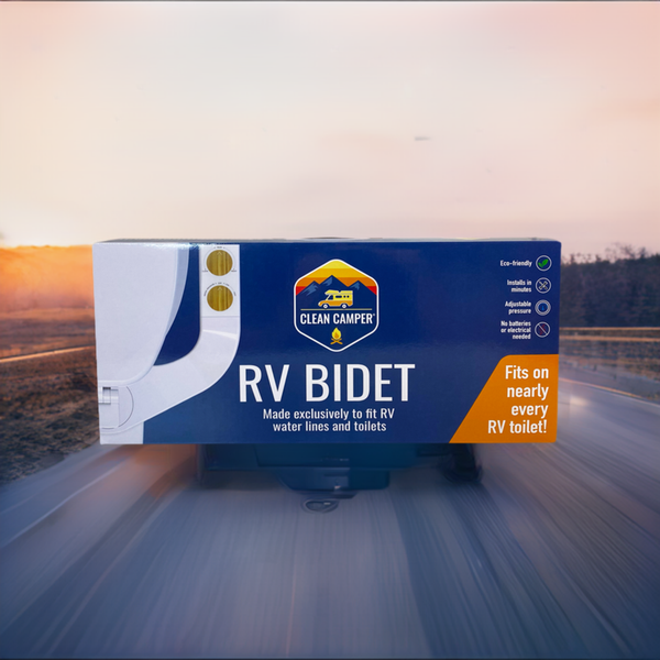 RV Bidet From Clean Camper Self Cleaning, Adjustable Dual Nozzle