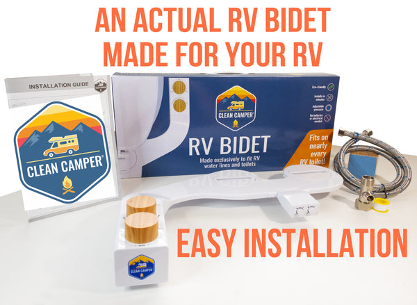 RV Bidet & RV Drinking Water Hose Bundle