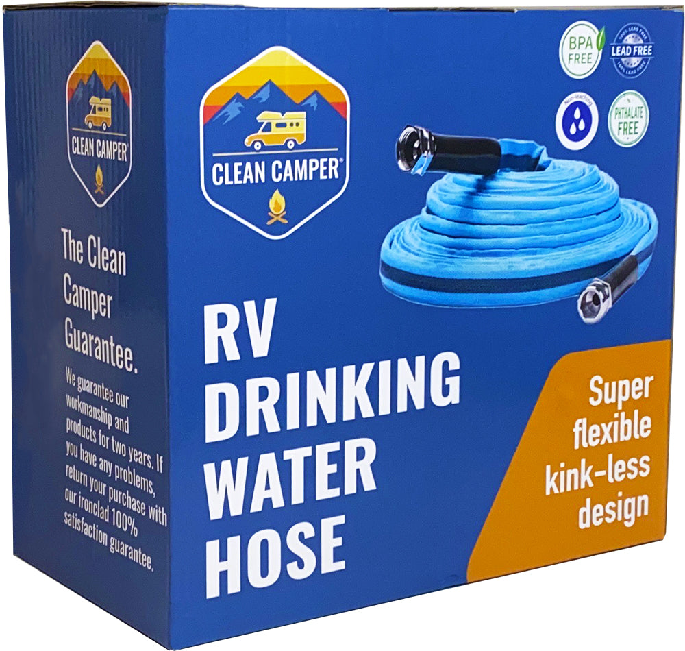 RV Flexible Drinking Water Hose Clean Camper
