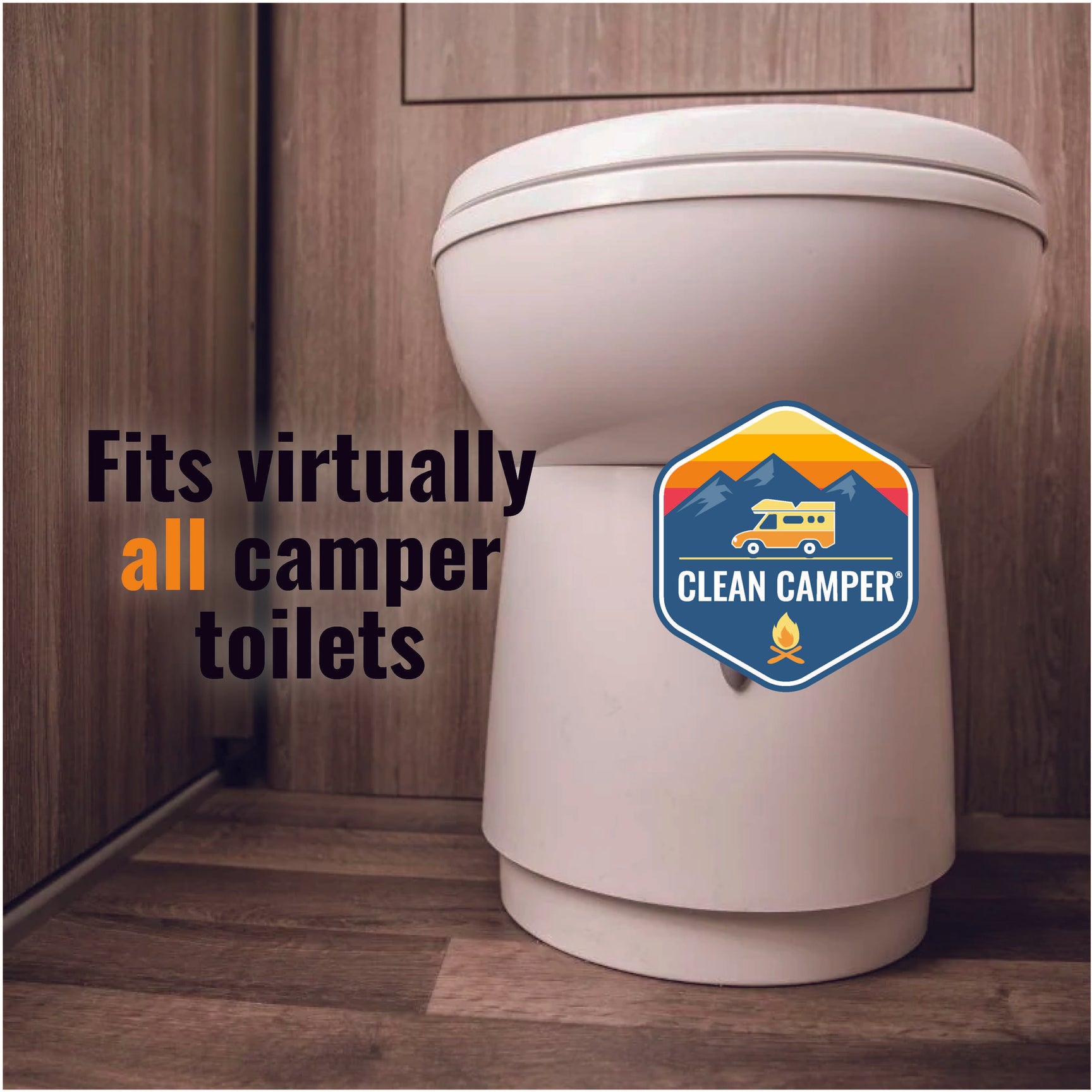 RV Bidet From Clean Camper Self Cleaning, Adjustable Dual Nozzle
